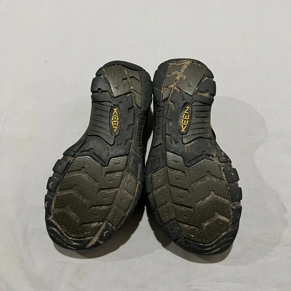 Keen Newport H2 Mens Brown Leather Waterproof Hiking Outdoor Sandals US Size 10